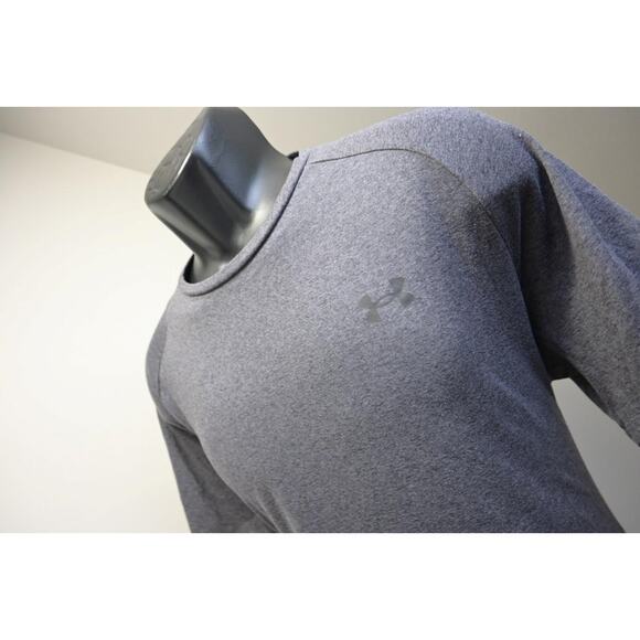 Under Armour Gym Shirt The Tech Tee Performance Gray Athletic Mens Size Large - Picture 1 of 6